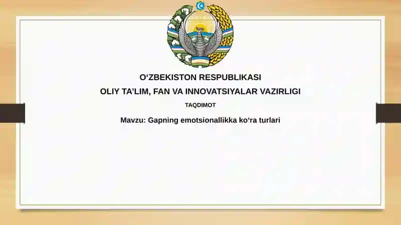 Emotsionallik bo'yicha hiqildoqning turlari