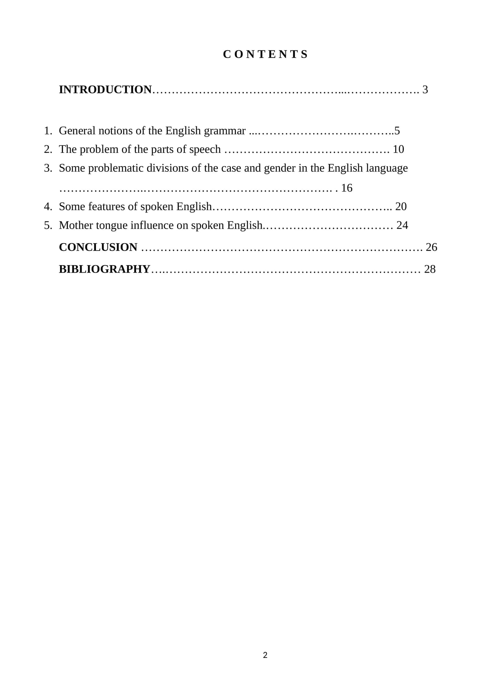 General Notions of English Grammar 1