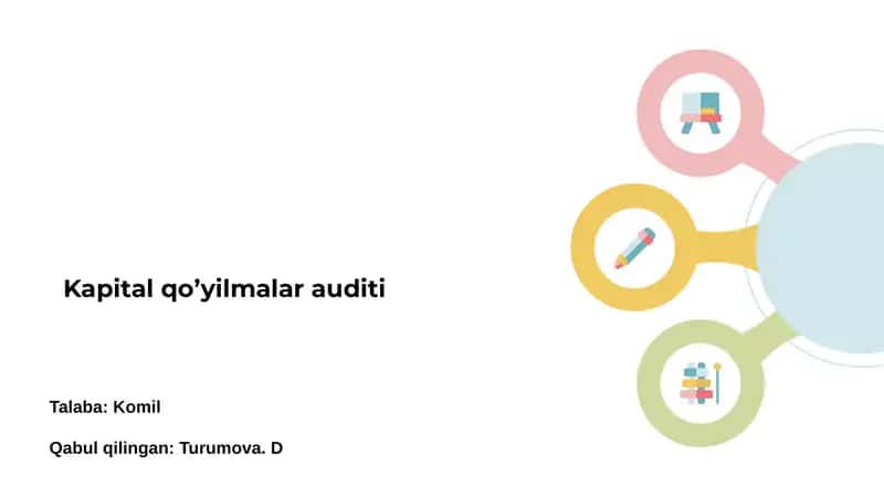 kapital qo’yilmalar auditi 1
