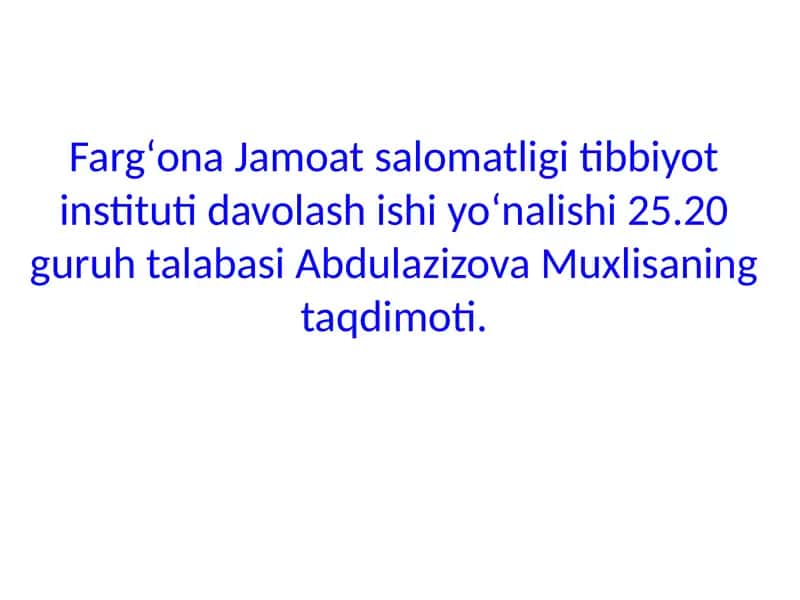 Dissomniyalar 1