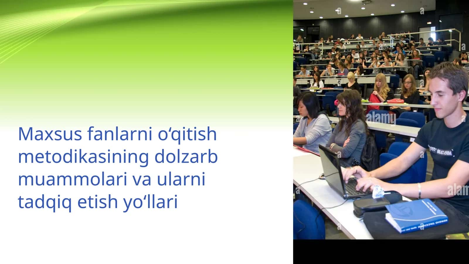Maxsus fanlarni o‘qitish metodikasining dolzarb muammolari va ularni tadqiq etish yo‘llari 1