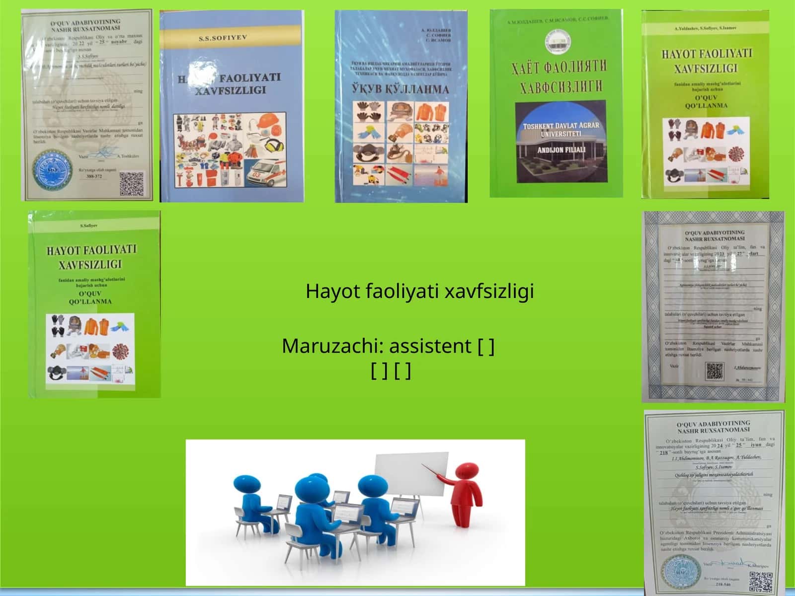 Hayot faoliyati xavfsizligi 1