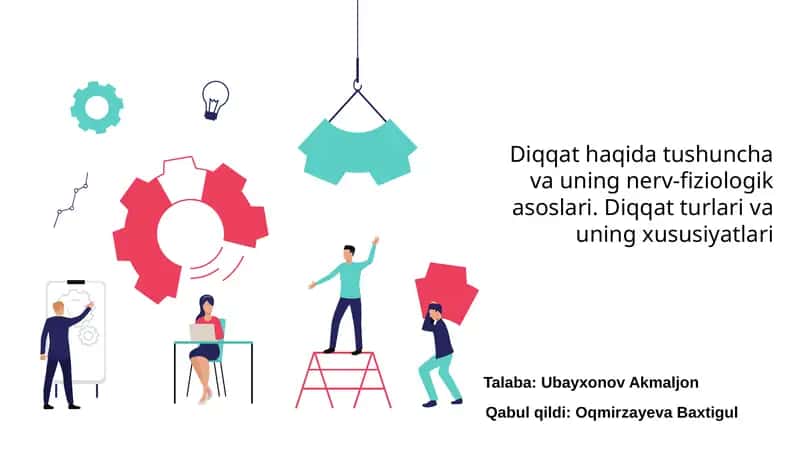 Diqqat haqida tushuncha va uning nerv-fiziologik asoslari 1
