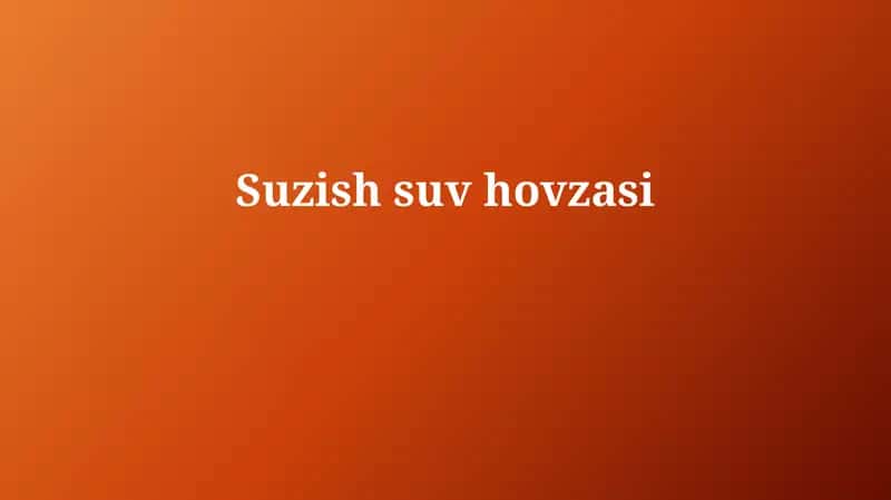 Suzishsuvhovzasi 1