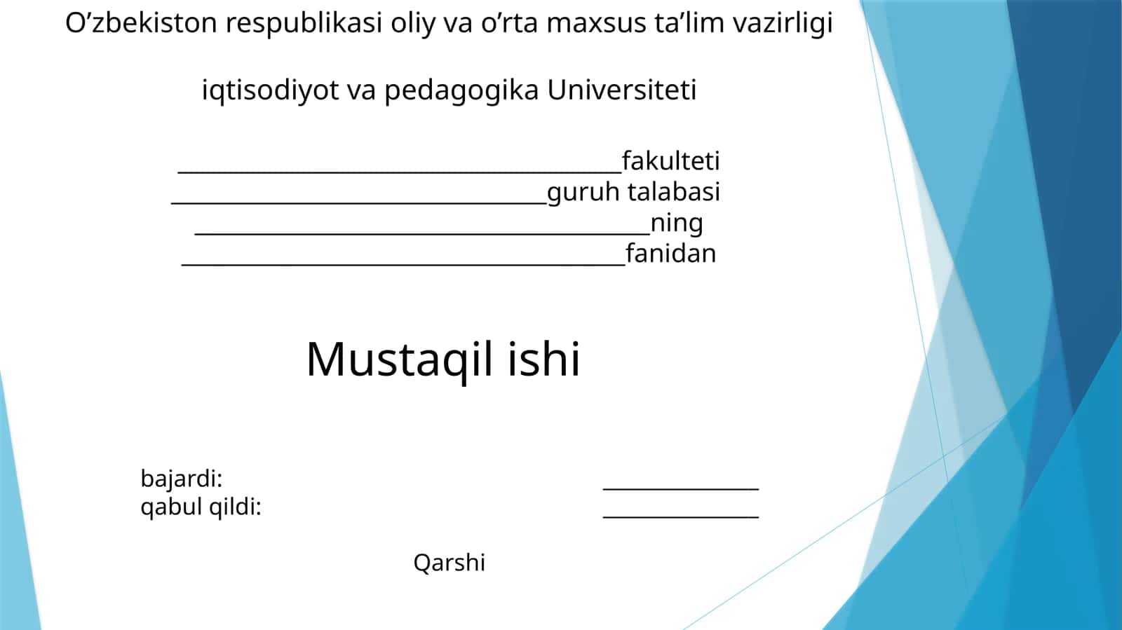 NAFLILIK NAZARIYASI 1