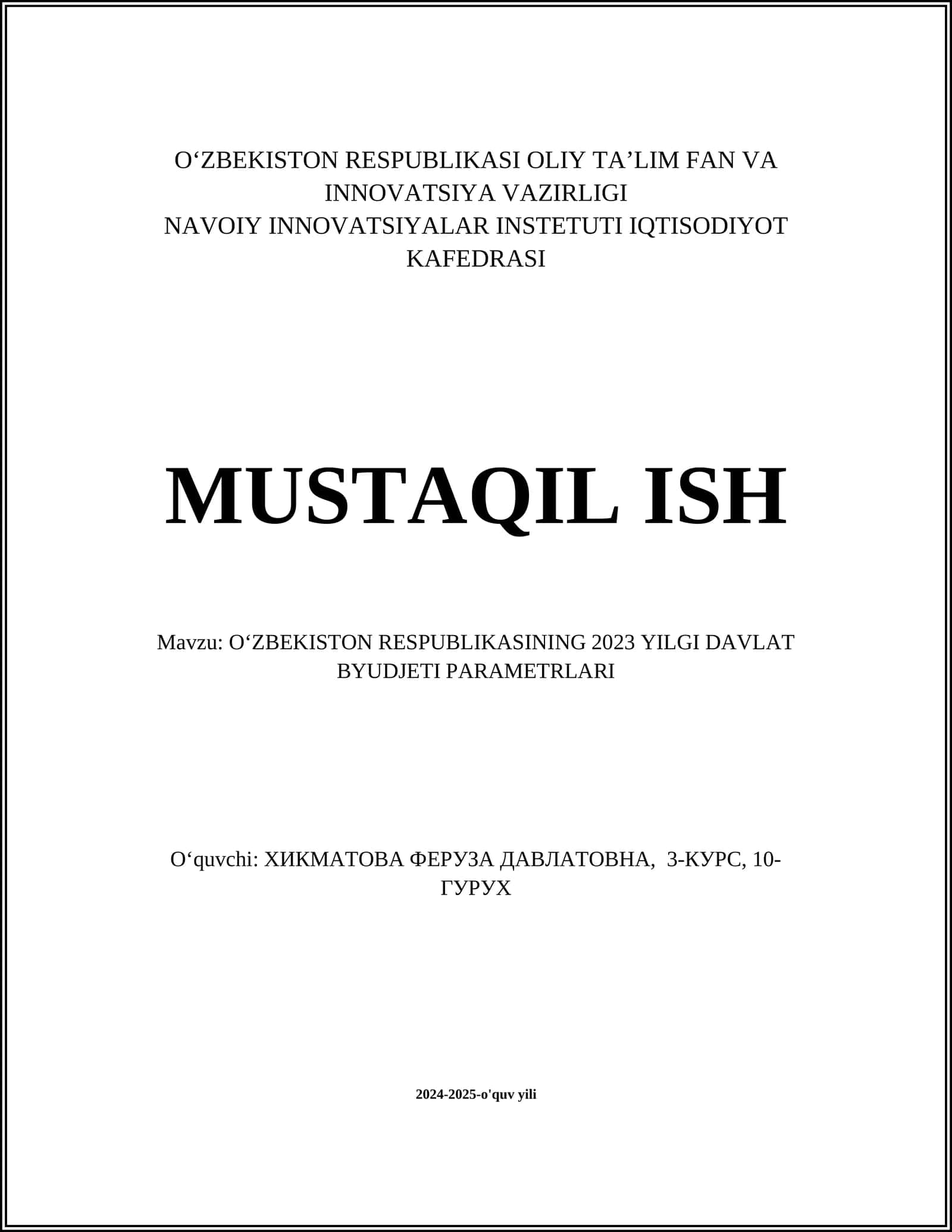 Byudjet daromadlarining manbalari 1