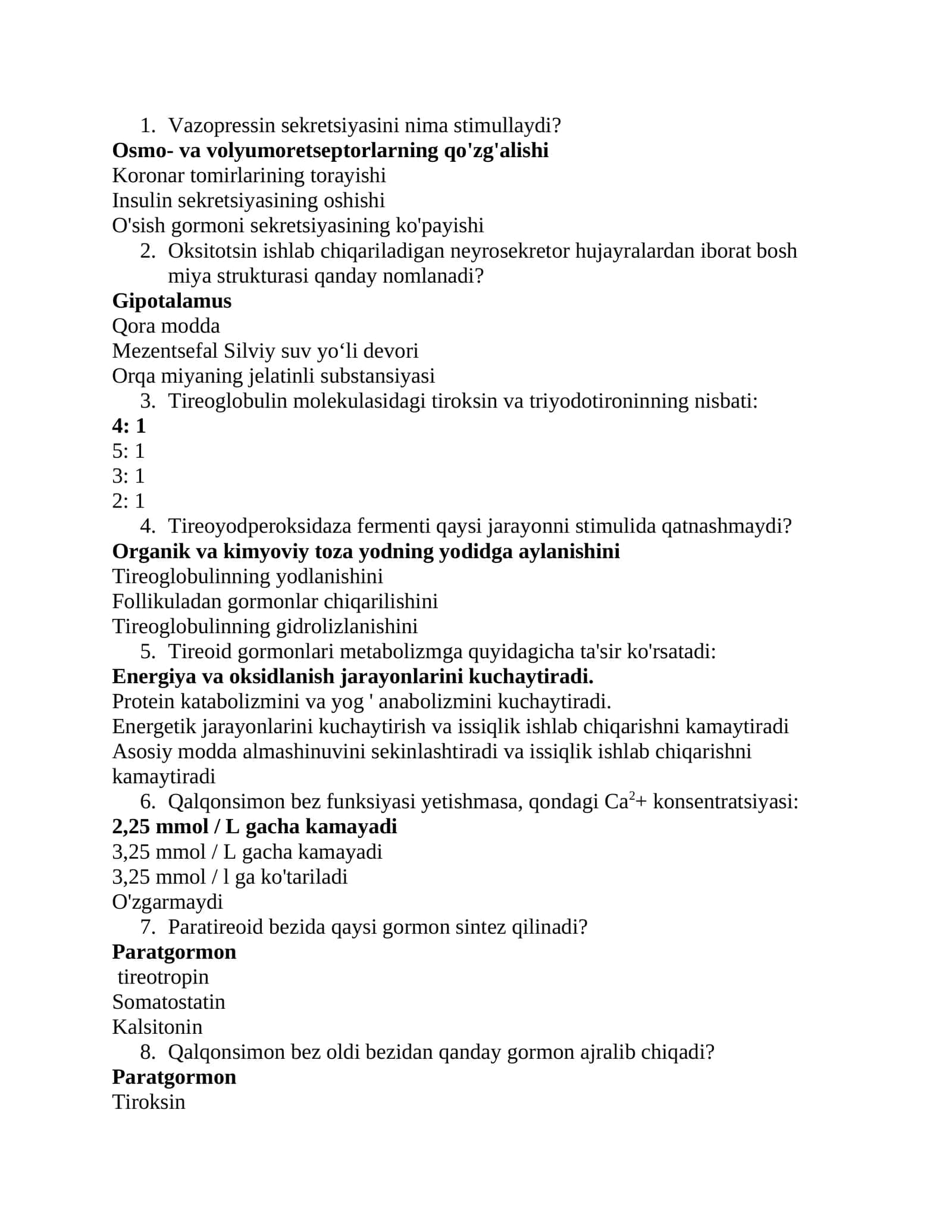 Tireoid Gormonlari va Ularning Rolini O'rganing 1