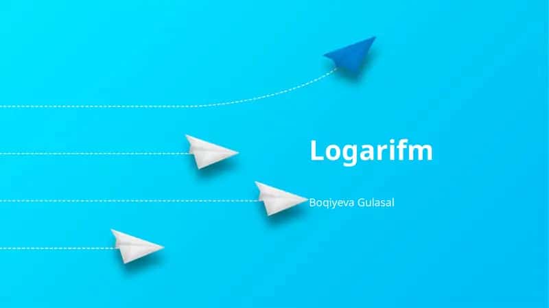 Logarifm 1