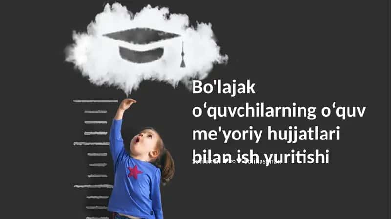 Bo'lajak o‘quvchilarning o‘quv me'yoriy hujjatlari bilan ish yuritishi 1