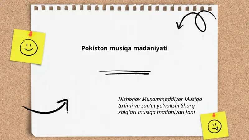 Pokiston musiqa madaniyati 1