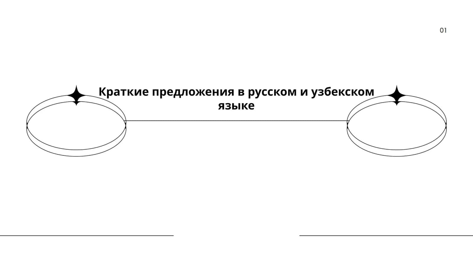 Краткие предложения в русском и узбекском языке 1