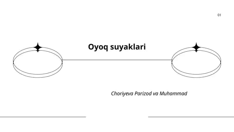 Oyoq suyaklari 1