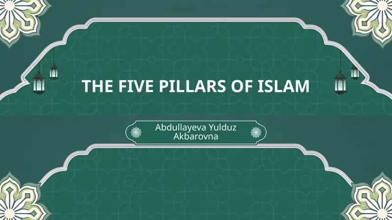 THE FIVE PILLARS OF ISLAM 1