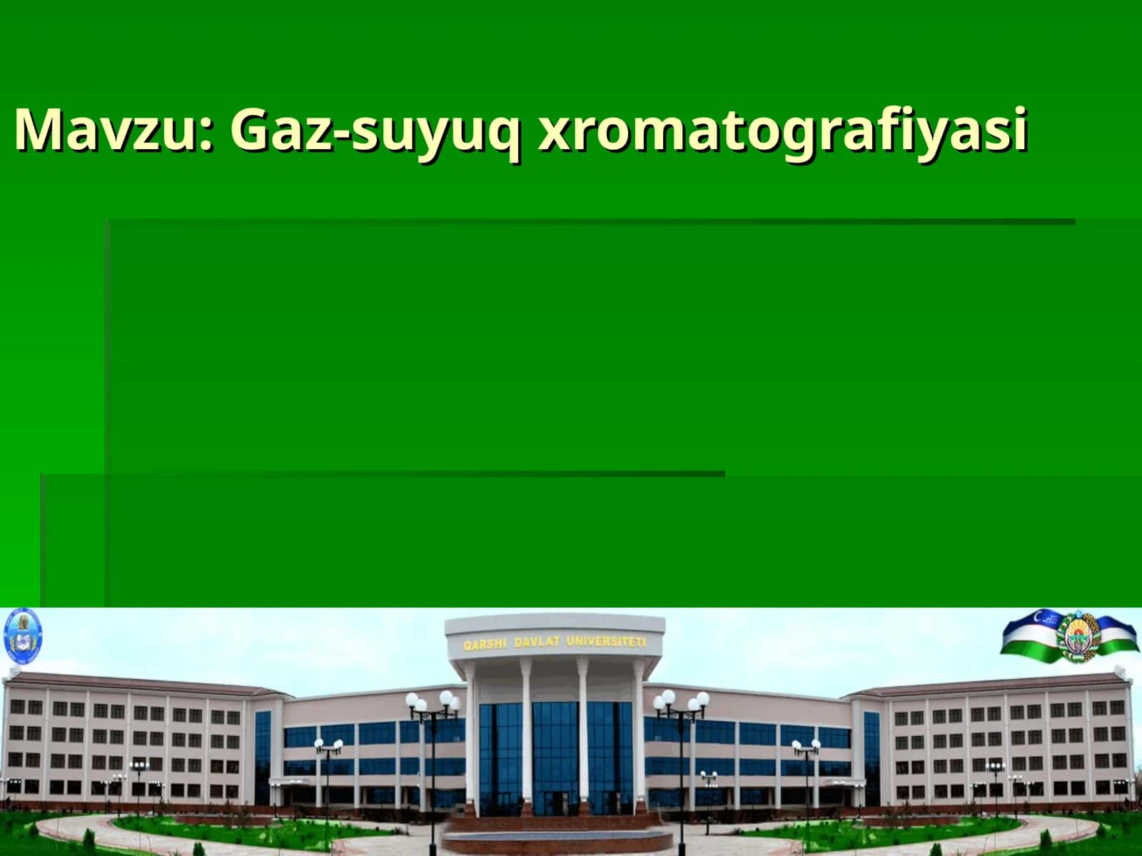 Gaz-suyuq xromatografiyasi 1