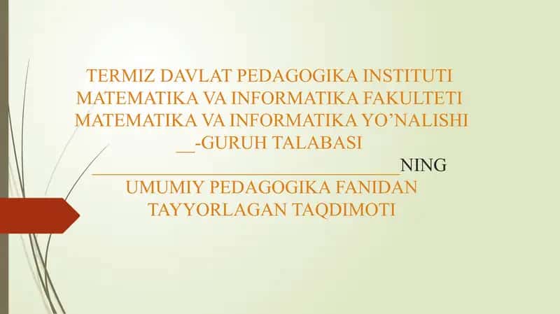 IQTIDORLI O`QUVCHILARNI O`QITISH STEAM  TA`LIM O’QUVCHILARNING BILIM, KO’NIKMA VA MALAKALARINI TASHXIS ETISH 1