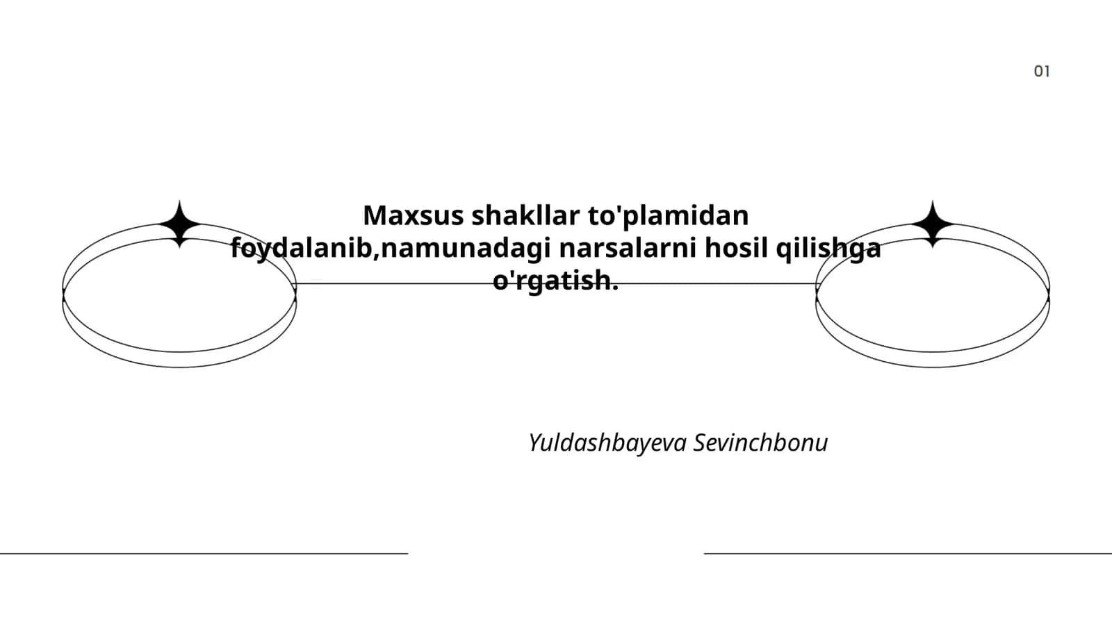 Maxsus shakllar to'plami 1
