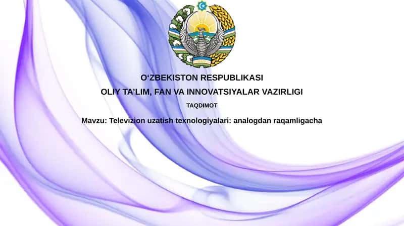 Analogdan raqamli televideniyega: evolyutsiya 1