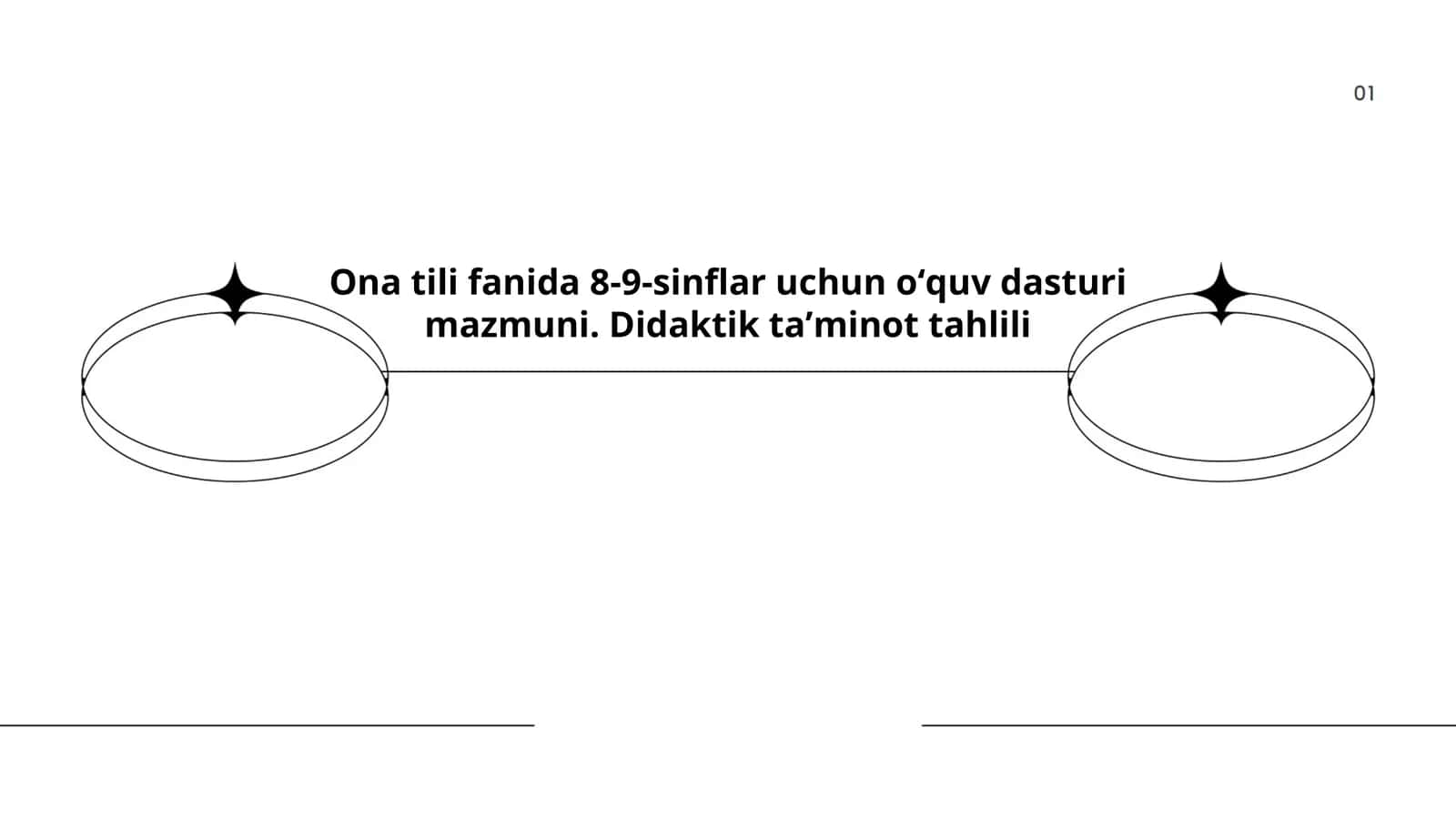 Ona tili fanida 8-9-sinflar uchun oʻquv dasturi mazmuni. Didaktik taʼminot tahlili 1