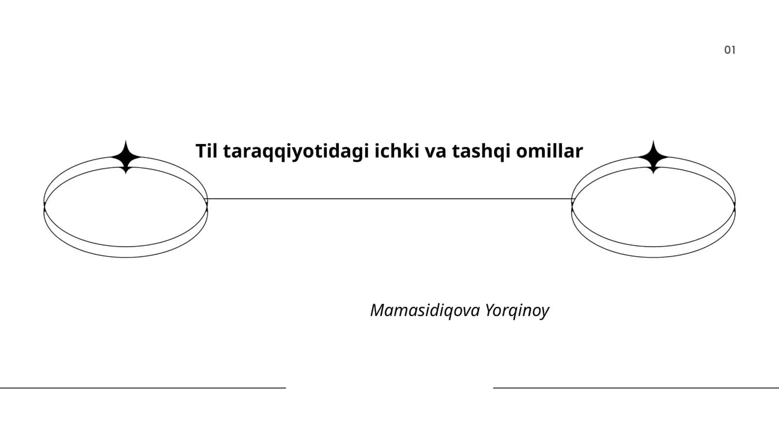 Til taraqqiyotidagi ichki va tashqi omillar 1