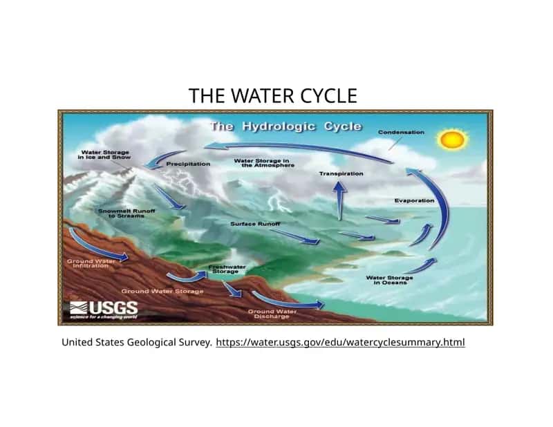 THE WATER CYCLE 1