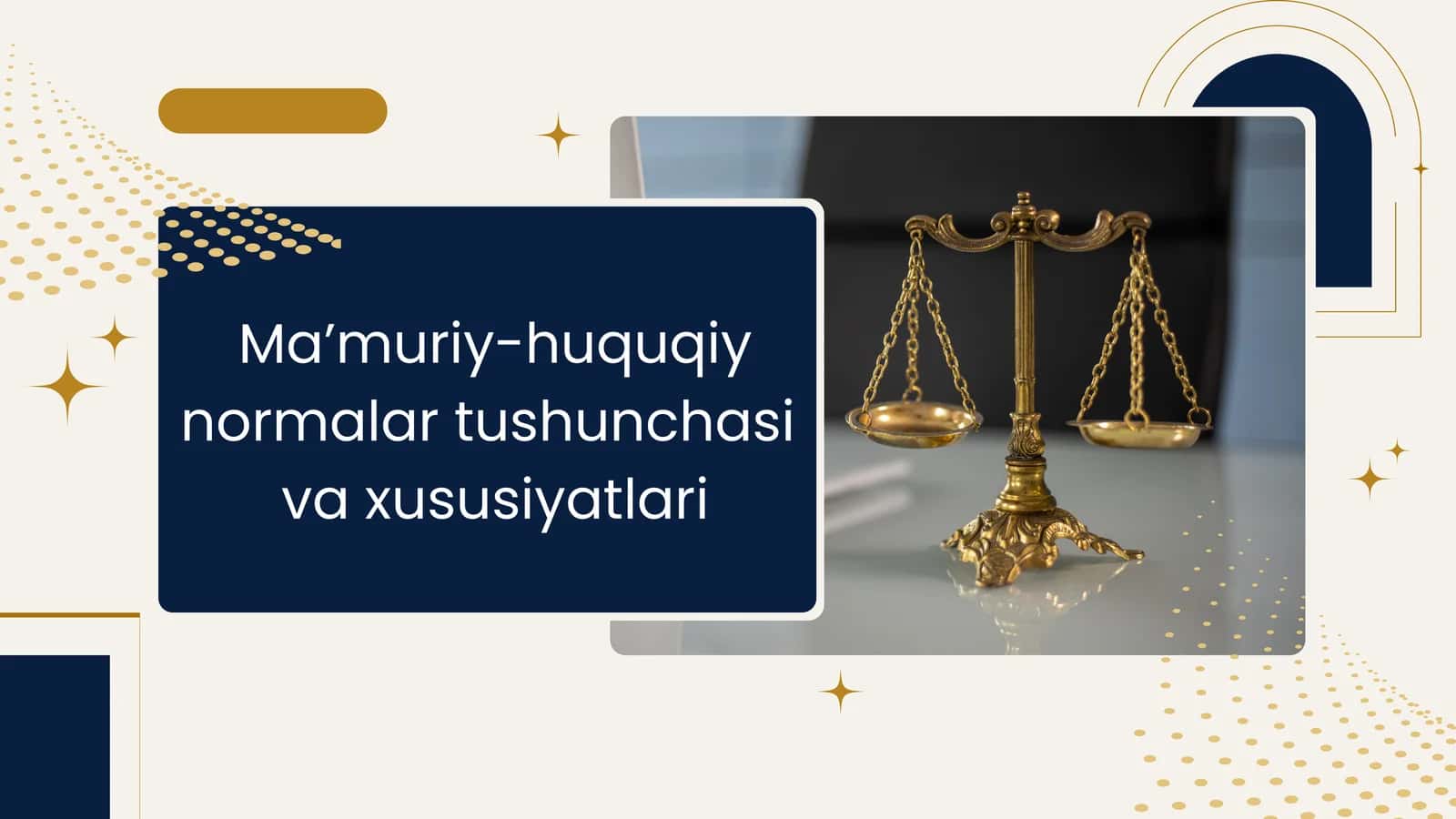 Ma’muriy-huquqiy normalar tushunchasi va xususiyatlari 1