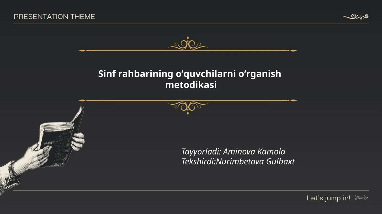 O'quvchilarni oʻrganish metodikasi 1
