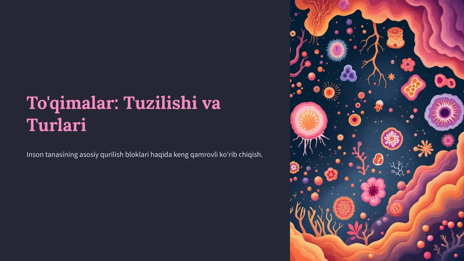 To'qimalar: Tuzilishi va Turlari 1