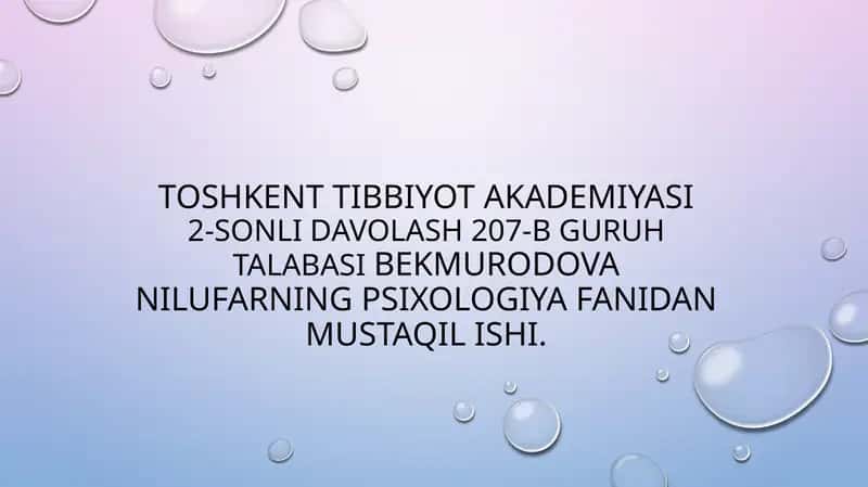 Tarbiya tushunchasi va uning mohiyati 1
