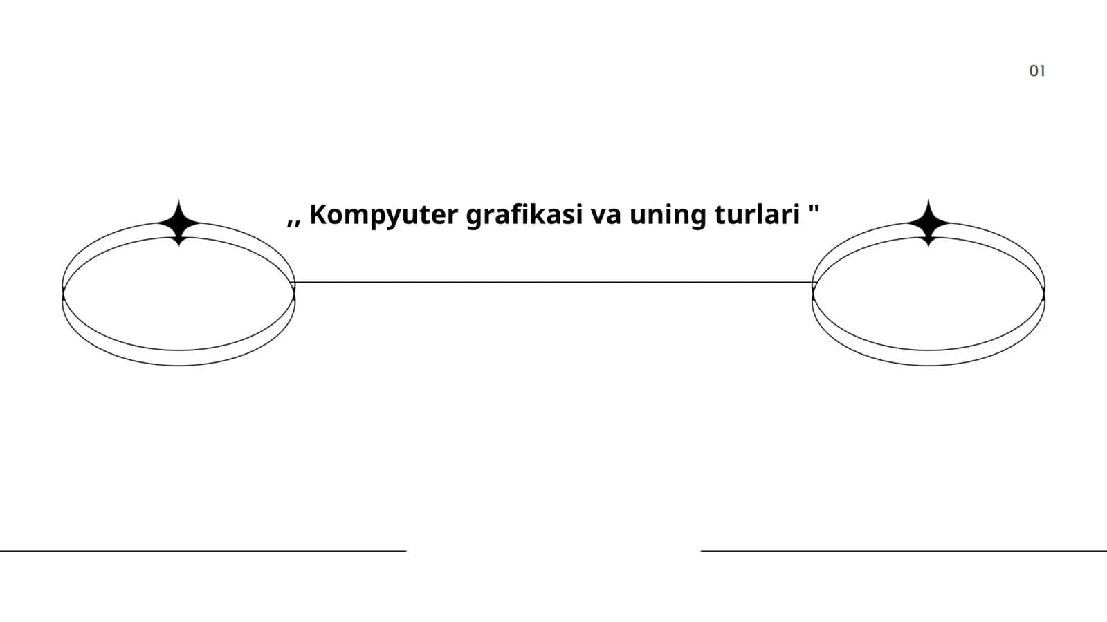 Kompyuter grafikasi va uning turlari 1