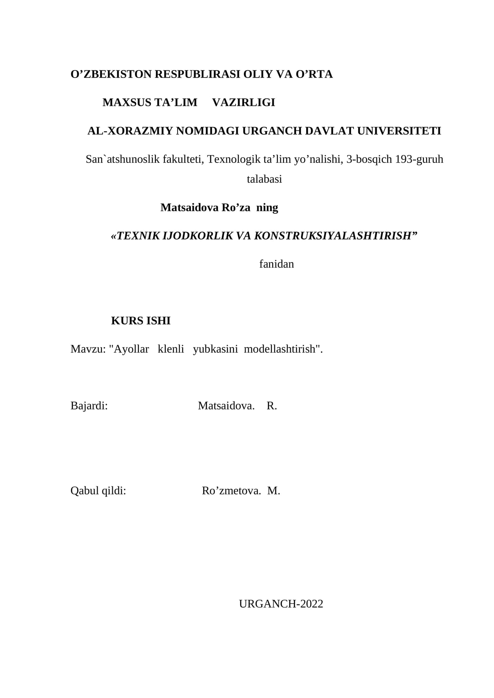 Ayollar klenli yubkasini modellashtirish 1