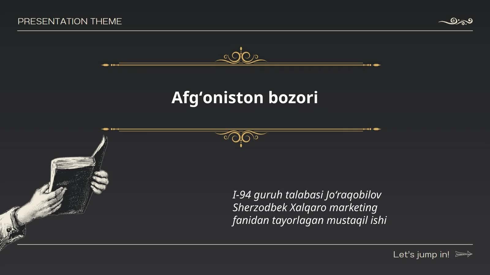 Afgʻoniston bozori 1