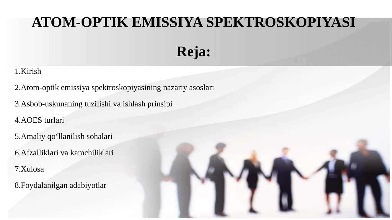 ATOM-OPTIK EMISSIYA SPEKTROSKOPIYASI 1