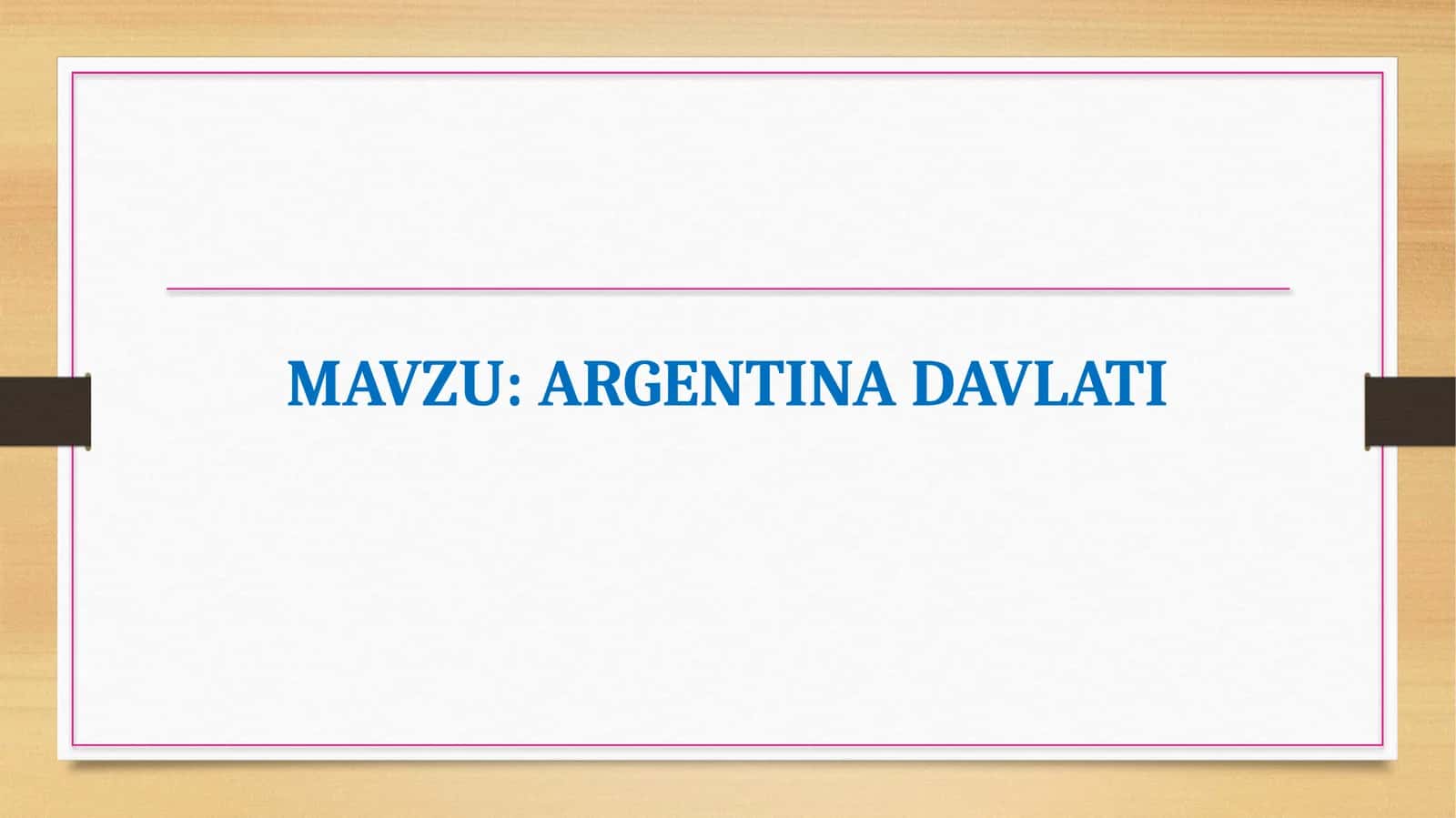 ARGENTINA DAVLATI 1