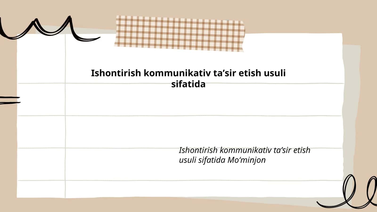 Ishontirish kommunikativ taʼsir etishning nazariy asoslari 1