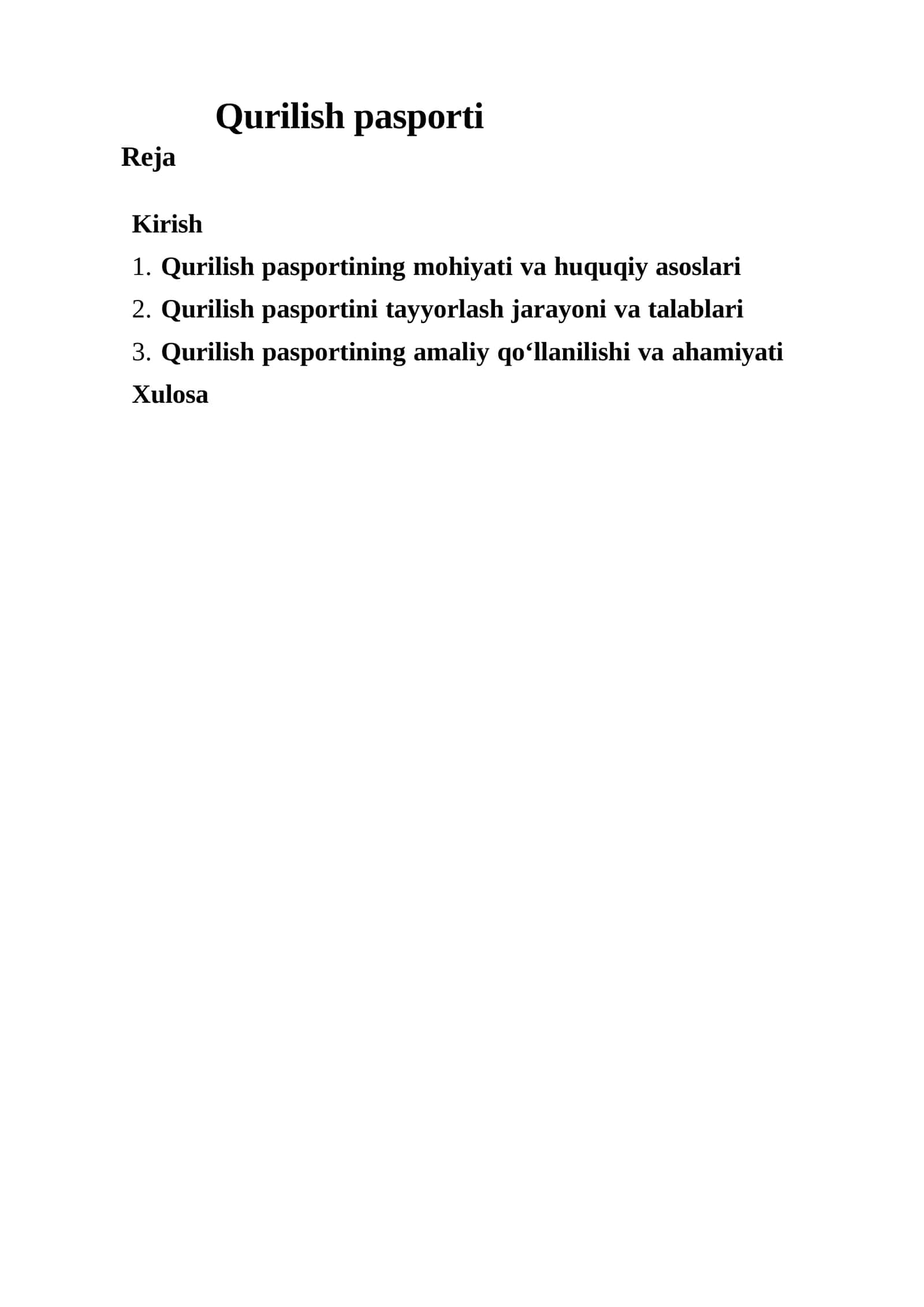 Qurilish pasporti 1