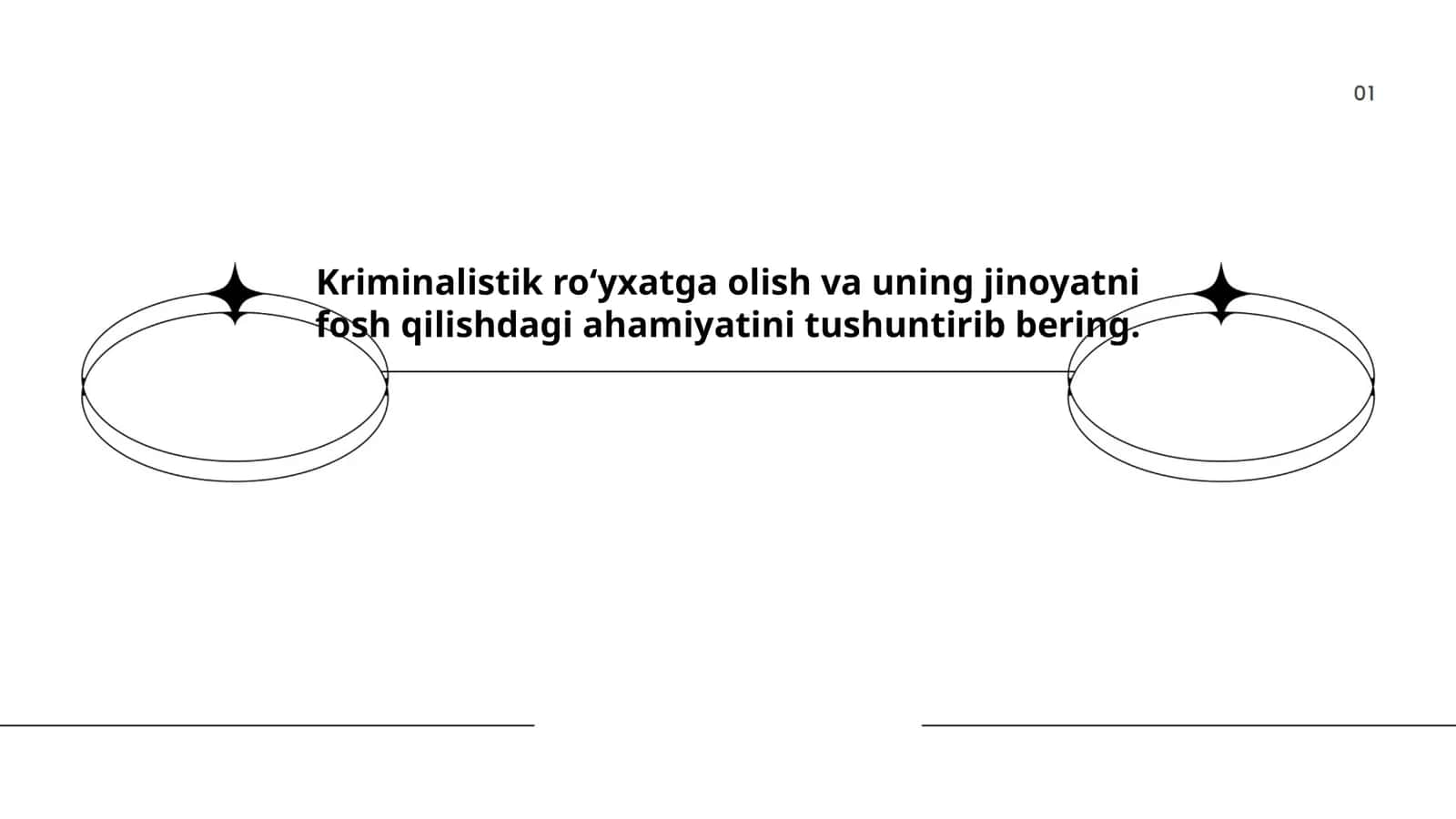 Kriminalistik roʻyxatga olish va uning jinoyatni fosh qilishdagi ahamiyati 1