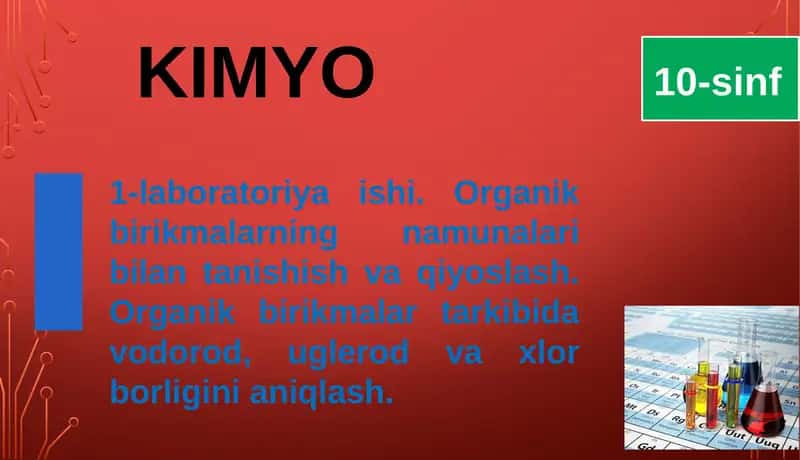 Kimyo 1