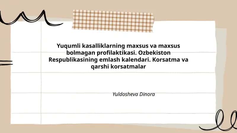 Ozbekiston Respublikasining emlash kalendari 1