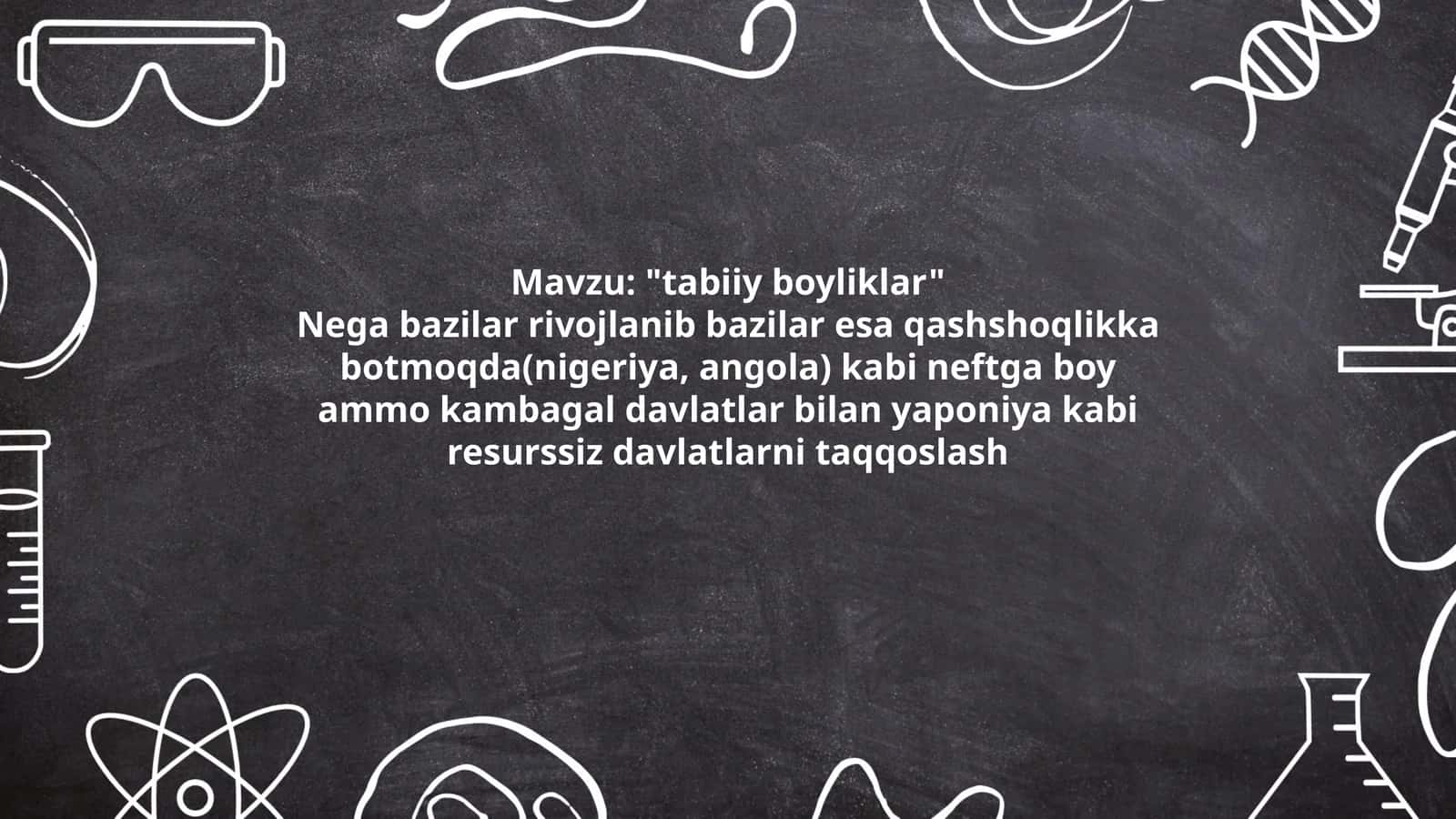 "tabiiy boyliklar" 1