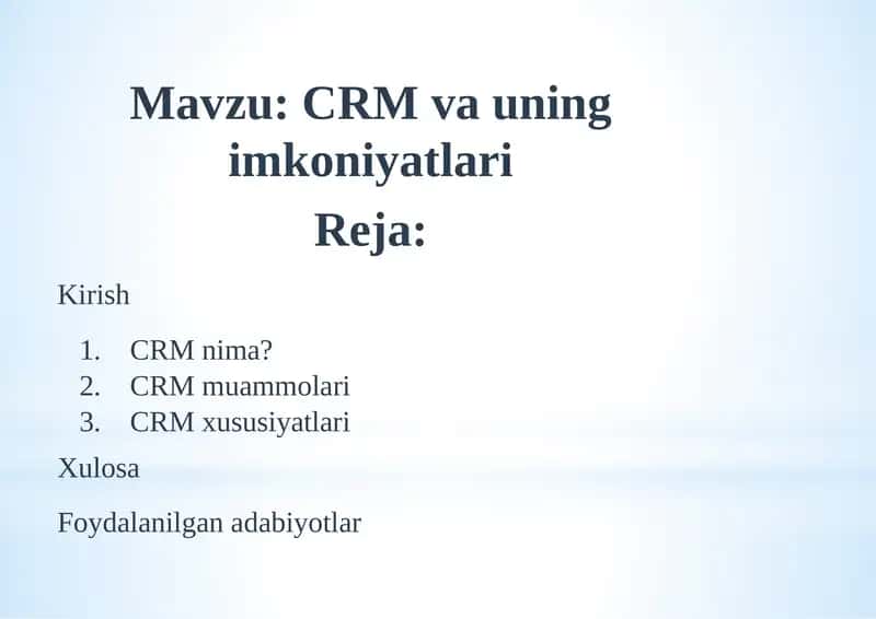 Edulog CRM 1