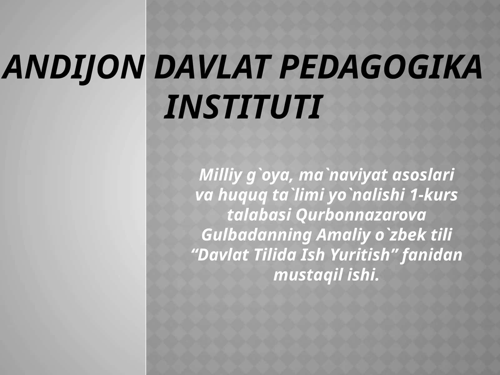Adabiy til me’yorlari 1