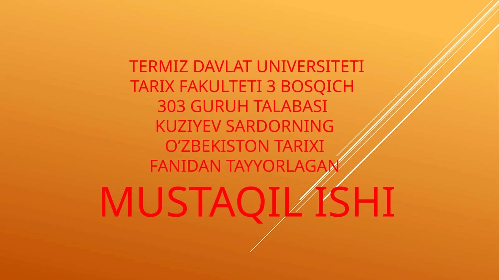 Oʻzbekiston Respublikasi Prezidentiligining joriy etilishi 1