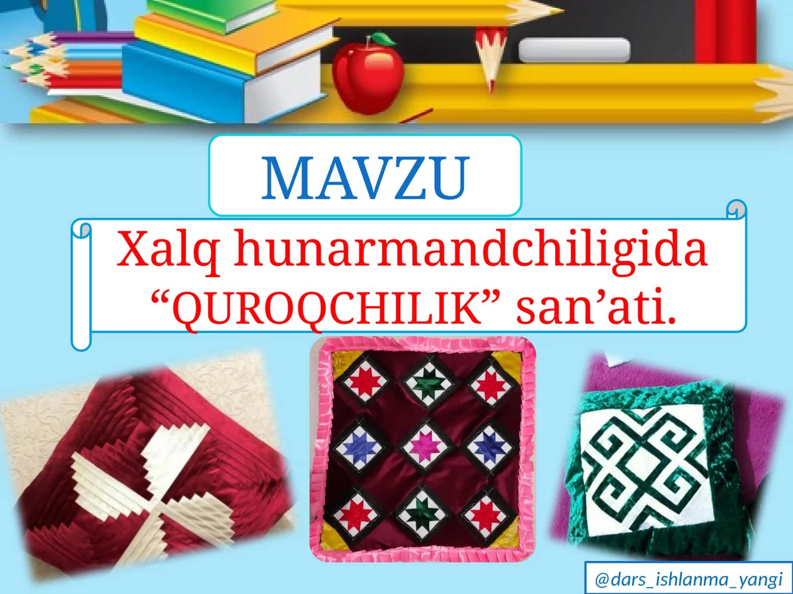 Xalq   hunarmandchiligida   “QUROQCHILIK”  san’ati 1