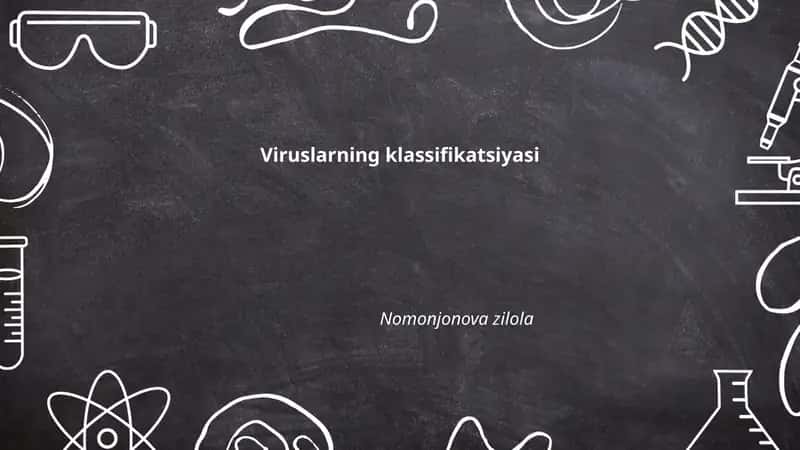 Viruslarning klassifikatsiyasi 1