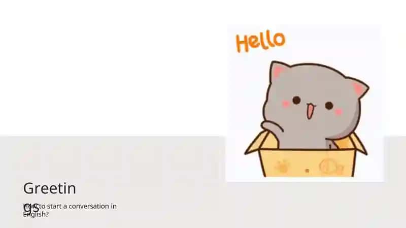 Greetings