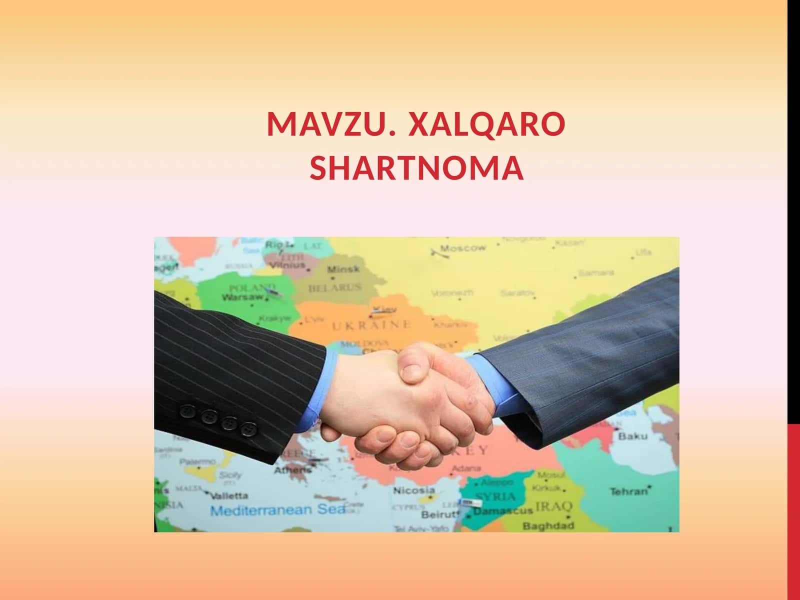 XALQARO SHARTNOMA 1