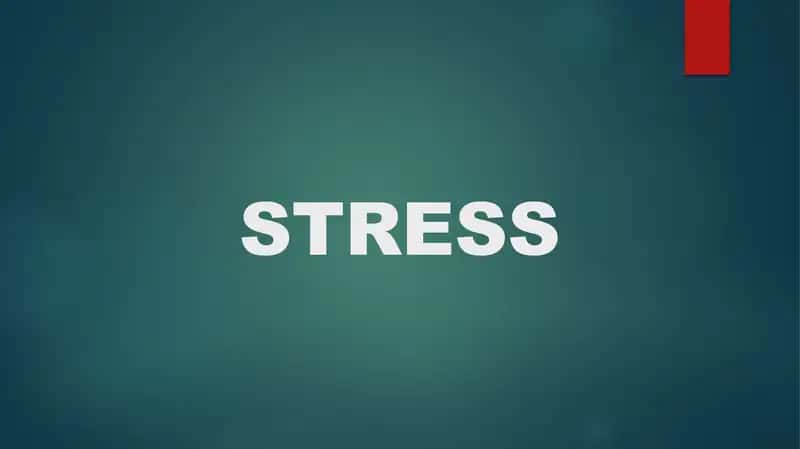 STRESS 1
