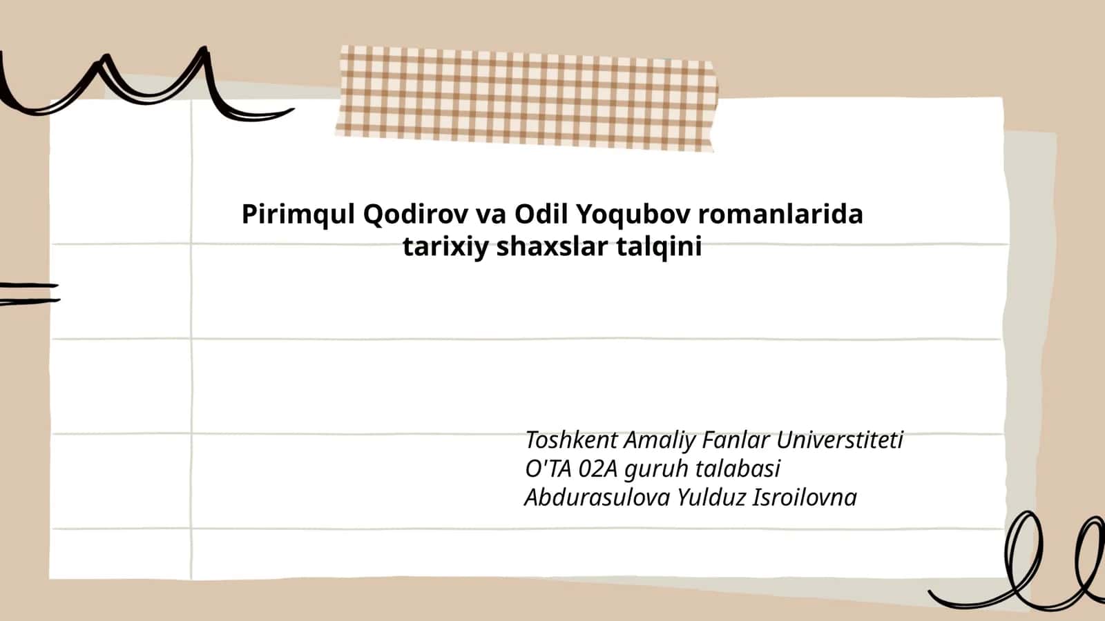 Tarixiy shaxslarni aks ettirishning adabiy uslublari 1