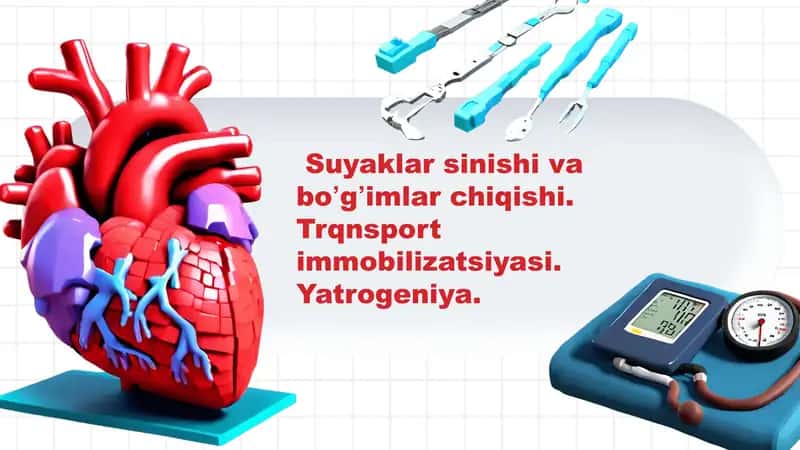 Suyaklar sinishi va boʼgʼimlar chiqishi 1