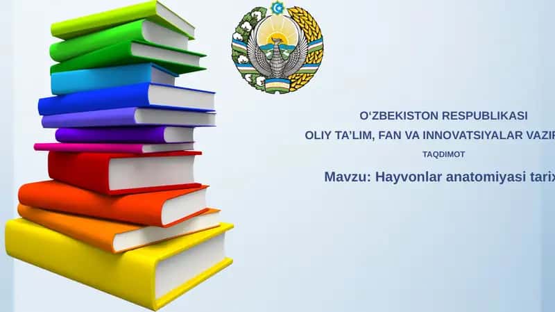 Hayvonlar anatomiyasining tarixi 1